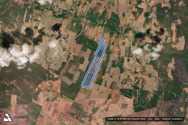 Imagem de satélite de Fazenda Serra de João Alves - Parte 2 em Malhada - BA