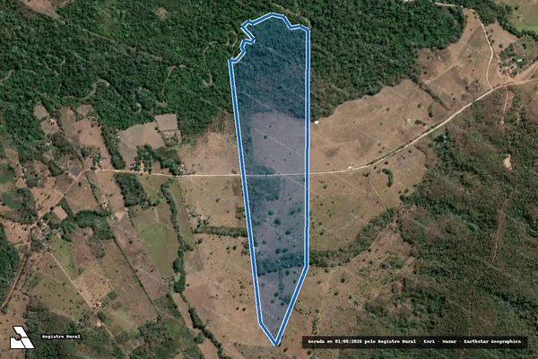 Imagem de satélite de FAZENDA BELA VISTA - Parcela 1 em Grajaú - MA