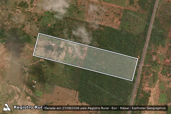 Imagem de satélite de Lote 170 ? P.A. Betinho - Lote 170 em Bocaiúva - MG