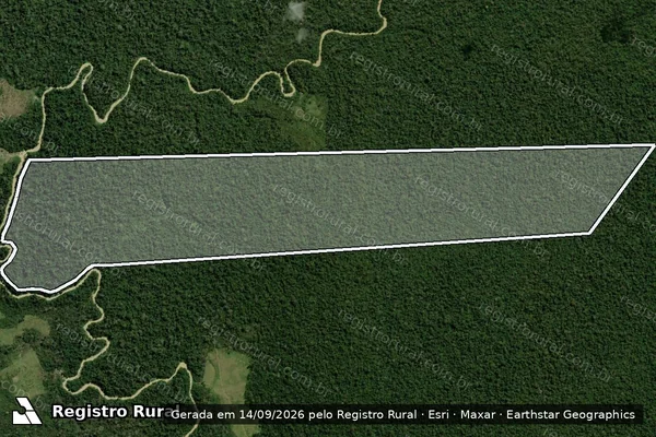 Imagem de satélite de GLEBA BANANEIRA LOTE 02 – COLONIA PATURE