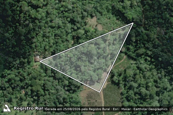 Imagem de satélite de FAZENDA CACHOEIRA - PARCELA 02 em Santa Luzia - BA