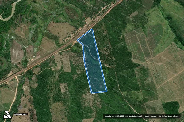 Imagem de satélite de SITIO LAGO VEDE