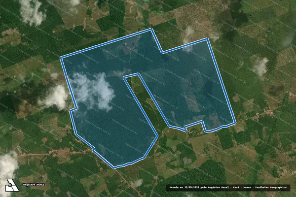 Imagem de satélite de FAZENDA SAO JOSE III - Parte 1 em Viana - MA