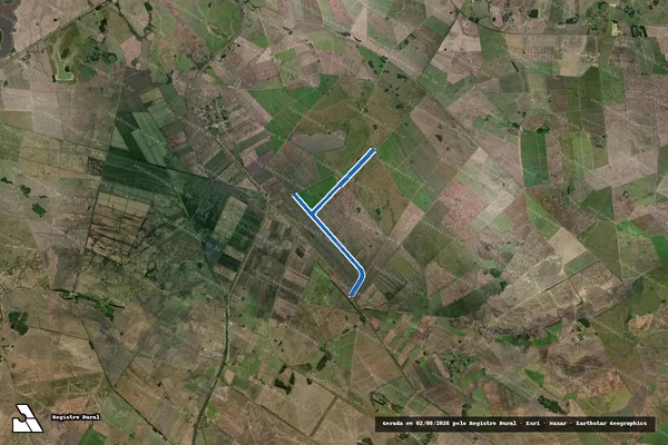 Imagem de satélite de Fazenda Pesqueiro - Matricula 28152-CDI123 em Camaquã - RS
