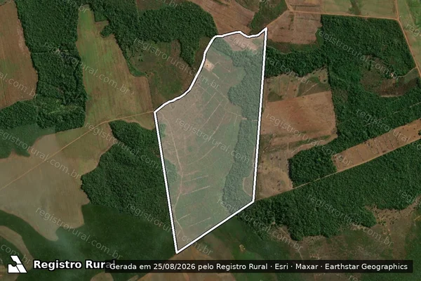 Imagem de satélite de Fazenda 3 Corações / Fazenda 3 Corações – Parte 3