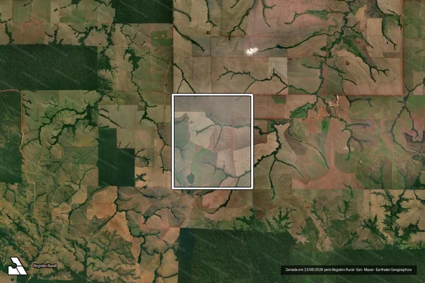 Imagem de satélite de Fazenda Juliana, Lote 51, Linha 135, Setor 10, Gleba Corumbiara - Matrícula 467 em Chupinguaia - RO