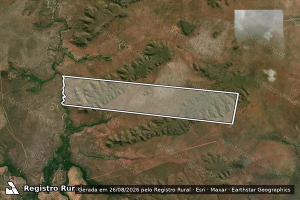 Imagem de satélite de FAZENDA SÃO BENTO I em Alto Parnaíba - MA