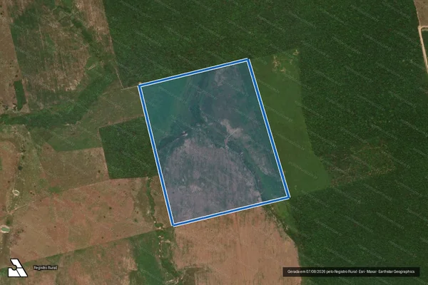 Imagem de satélite de FAZENDA CHRISTIANETTI - Parte 1 em Vila Rica - MT