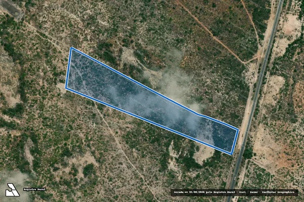 Imagem de satélite de FAZENDA BASTIÃO - GLEBA 07 em Itatim - BA