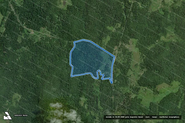 Imagem de satélite de FAZENDA LAGE SECA - PARCELA 03 em Ubaitaba - BA