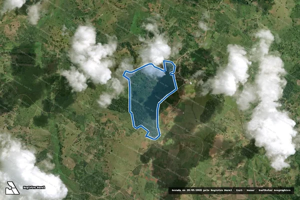 Imagem de satélite de Fazenda Santa Maria do Rio das Contas - Fazenda Santa Maria do Rio das Contas em São Felipe - BA