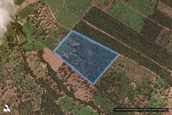 Imagem de satélite de FAZENDA MORRO - Parte 7 em São Francisco - MG