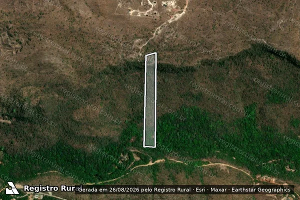 Imagem de satélite de FAZENDA LAVRAS DO ABADE ? SÍTIO SATORI ? GLEBA 1A - Parcela 1 em Pirenópolis - GO