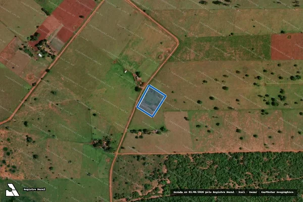 Imagem de satélite de Projeto de Assentamento Montana - Área Comunitária 02 em Bataguassu - MS