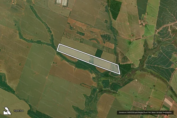 Imagem de satélite de Sitio Santa Glória - Sitio Santa Glória em Tupã - SP