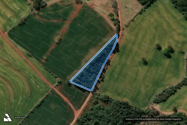 Imagem de satélite de FAZENDA SÃO CARLOS em São Jerônimo da Serra - PR