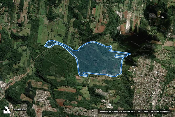 Imagem de satélite de PSF PARTICIPAÇÕES LTDA / Área 4 em Estância Velha - RS