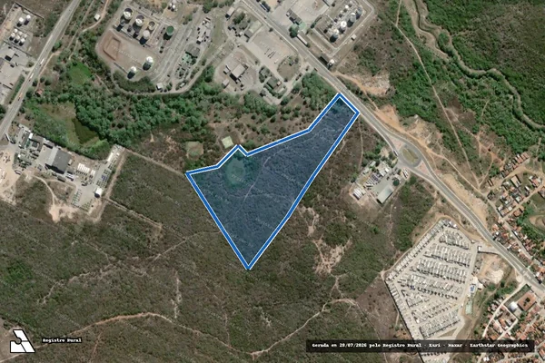 Imagem de satélite de FAZENDA SANTA RITA - UNICA em Jequié - BA