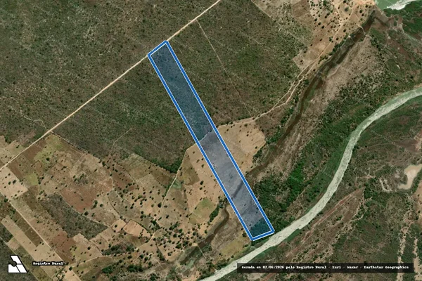 Imagem de satélite de FAZENDA TABATINGA - PARTE 5 em Cotegipe - BA