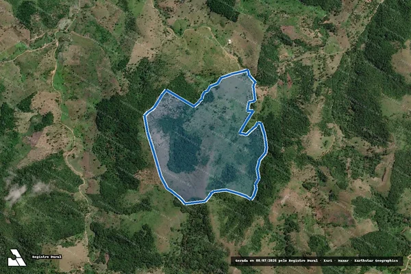 Imagem de satélite de FAZENDA CONJUNTO BELA VISTA - UNICA em Itagi - BA