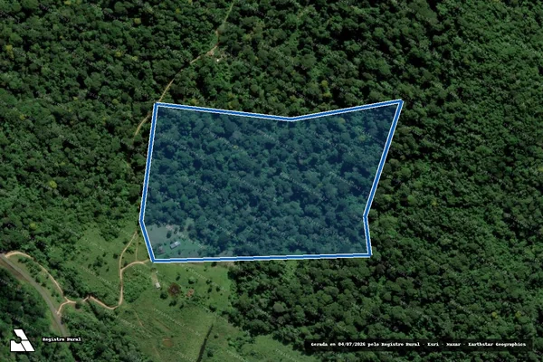 Imagem de satélite de Fazenda Dadiva - Parcela 1 em Mascote - BA