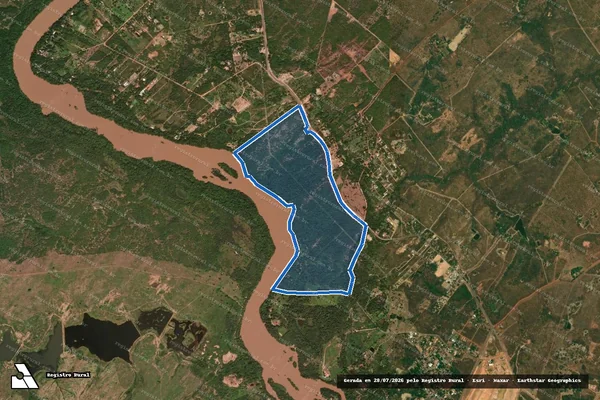 Imagem de satélite de Fazenda Sao Jorge / Fazenda Sao Jorge – Parte 1 em Cuiabá - MT