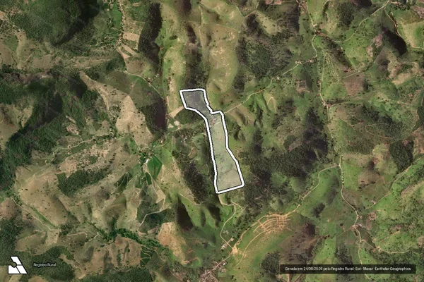 Imagem de satélite de FAZENDA BENTÃO - 05 em Mantena - MG