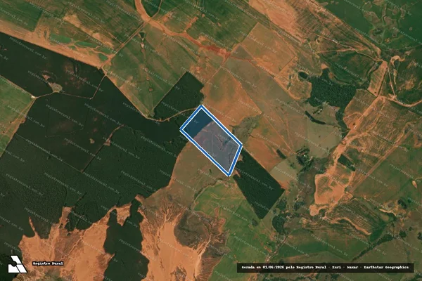 Imagem de satélite de Figueira em Itaqui - RS