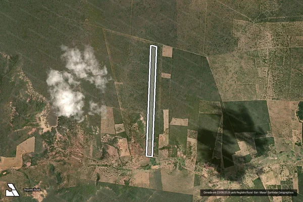 Imagem de satélite de FAZENDA REFUGIO DO COLIBRI - LOTE 02 em Quijingue - BA