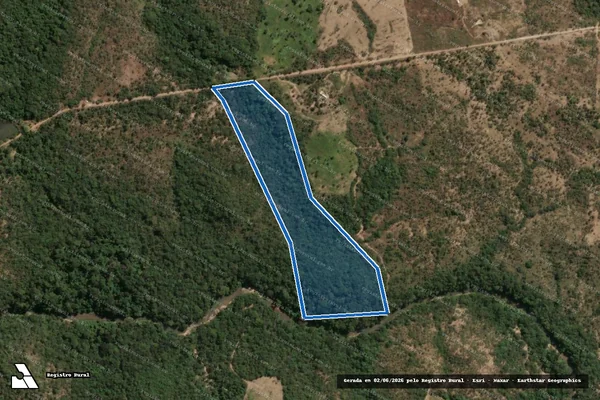 Imagem de satélite de RESERVA LEGAL - PA SANTA FELICIDADE - Parte 3 em Cocalzinho de Goiás - GO