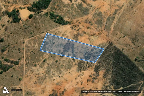 Imagem de satélite de FAZENDA SANTA LAURA - GLEBA 69 em Glaucilândia - MG