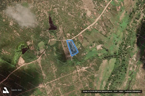 Imagem de satélite de FAZENDA MONTE ALEGRE ? PARCELA 13A - Parte 1 em Banabuiú - CE