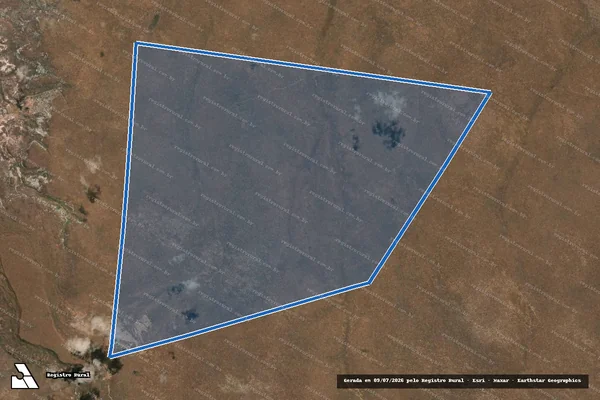 Imagem de satélite de Chapada do Hodoro - Chapada do Hodoro em João Costa - PI