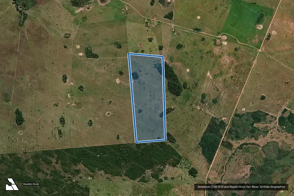 Imagem de satélite de Fazenda Salto (Parte) - Gleba C em Rio Verde de Mato Grosso - MS