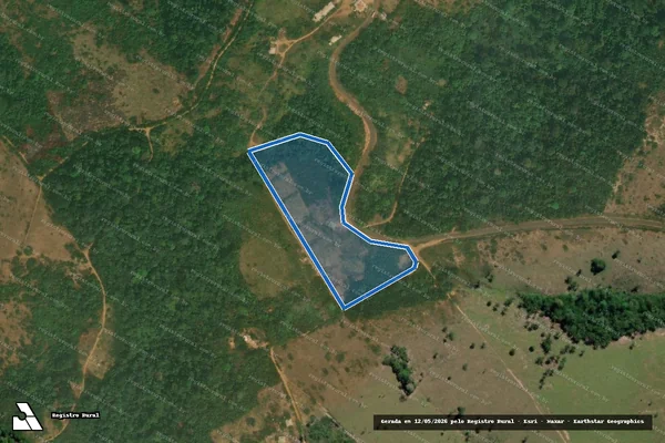 Imagem de satélite de / LOTE 02B - SÍTIO DAS ANDORINHAS