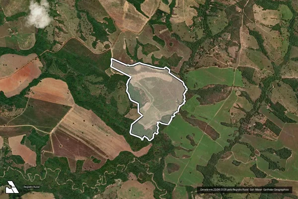 Imagem de satélite de FAZENDA QUILOMBO - Parte 8 em Silvânia - GO