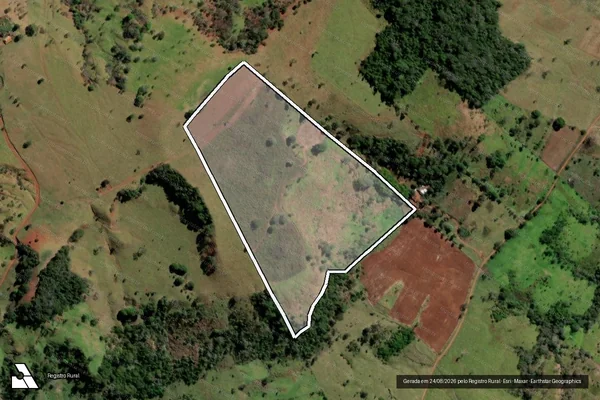 Imagem de satélite de Fazenda Colégio - Parte 1 em Carmo do Paranaíba - MG
