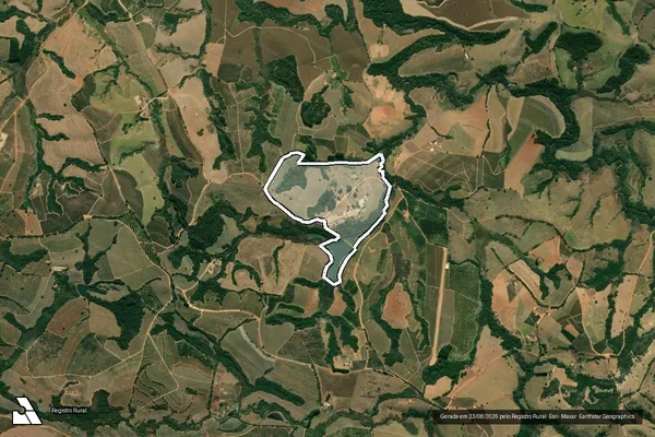 Imagem de satélite de FAZENDA SÃO DIMAS - FAZENDA SÃO DIMAS em Três Corações - MG