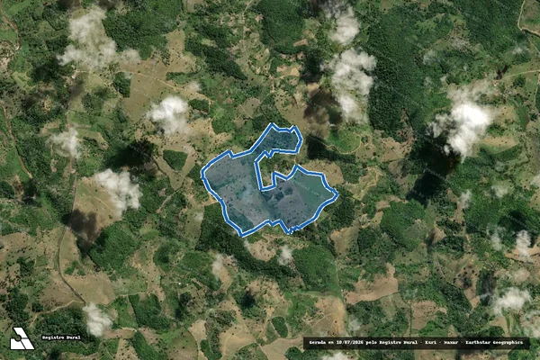 Imagem de satélite de Fazenda Mantiqueira - BLOCO I em Laje - BA
