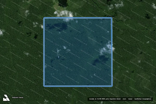Imagem de satélite de FAZENDA JUTAITUBA - LOTE 21 - Setor E - Titulo Definitivo 085 - PARTE em Bagre - PA