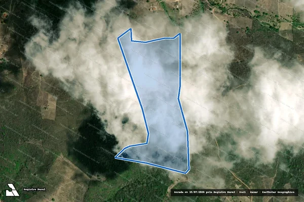 Imagem de satélite de Fazenda Alagamar - Parte 104 - Antônio Justino De Araújo em Salgado de São Félix - PB
