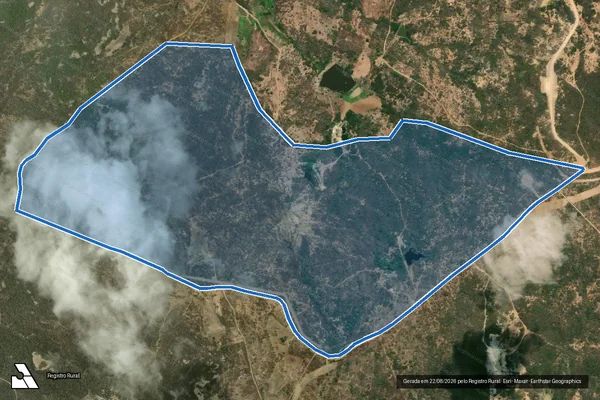Imagem de satélite de FAZENDA TANQUES VELHOS em Pedra Lavrada - PB