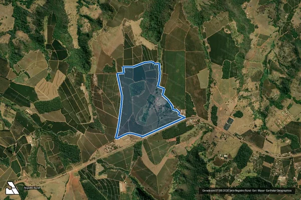 Imagem de satélite de FAZENDA SÃO LUIZ - FAZENDA SAO LUIZ em Franca - SP