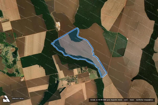 Imagem de satélite de FAZENDA CARLA (REMANESCENTE) em Nova Mutum - MT