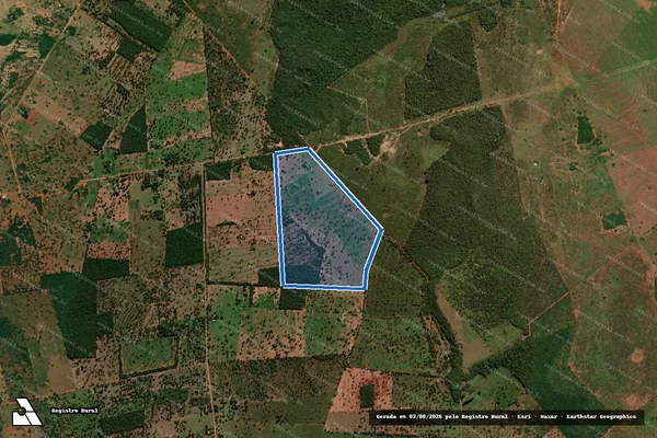 Imagem de satélite de P.A. MONJOLINHO - Lote 157 em Anastácio - MS
