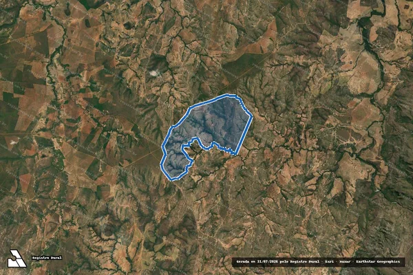 Imagem de satélite de FAZENDA SANTO ANTÔNIO E SÃO JOSÉ - Parte 1 em Buenópolis - MG