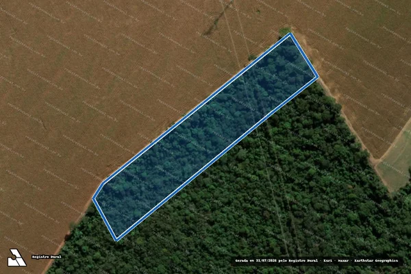 Imagem de satélite de FAZENDA SANTA BÁRBARA - Gleba 01 em Vianópolis - GO