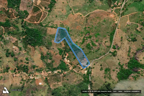 Imagem de satélite de FAZENDA INGA - Parte 3 em Afonso Cláudio - ES