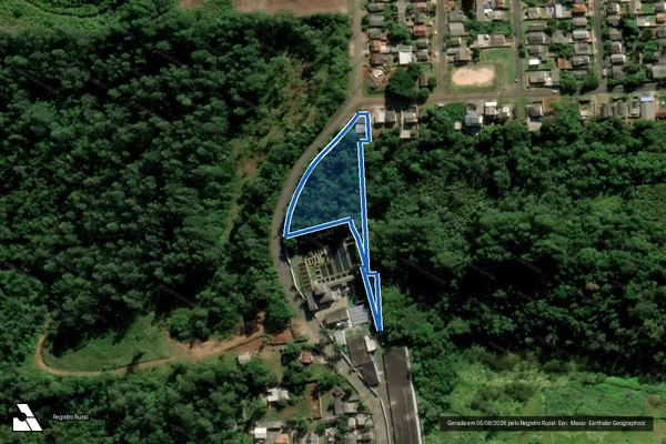 Imagem de satélite de Mat664 - 002 em Criciúma - SC