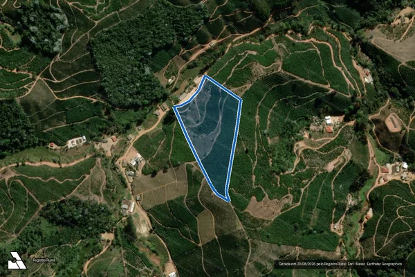Imagem de satélite de Sitio Sapucaia II - PARCELA 04 em Lajinha - MG